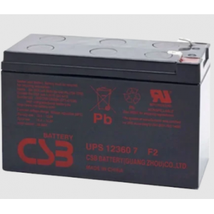 CSB UPS12360 12V7Ah Акумуляторна батарея